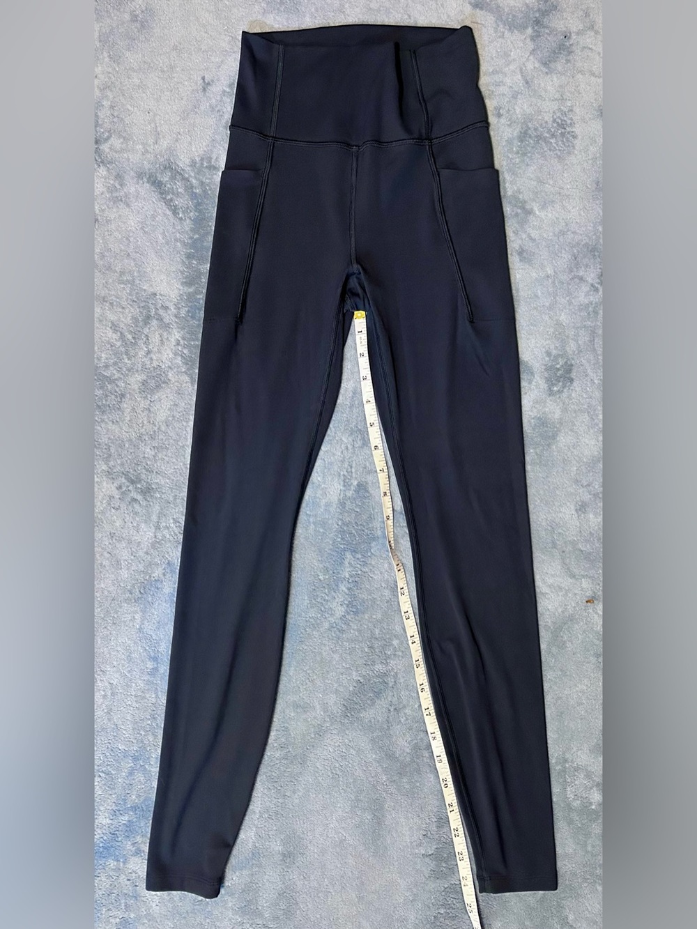 High-Waist Active Leggings with Side Pockets